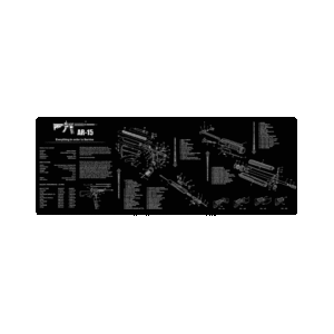 Buy AJAZZ Gun Print Mouse Pad in Pakistan | TM Gears