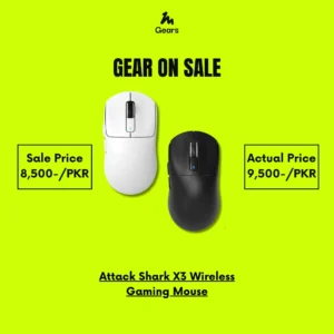 Attack Shark X3 Wireless Gaming Mouse in Pakistan | TM Gears