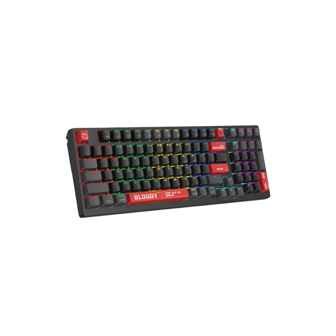 Bloody WS98 Dual-Core Wireless Mechanical Gaming Keyboard in Pakistan | TM Gears