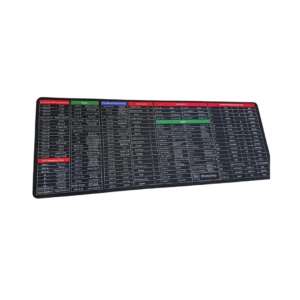 Buy Shortcut Keys Design Gaming Mouse Pad in Pakistan | TM Gears